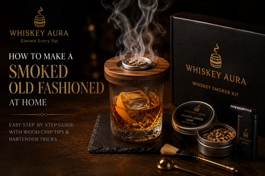 How to make a smoked Old Fashioned at home with a whiskey smoker kit